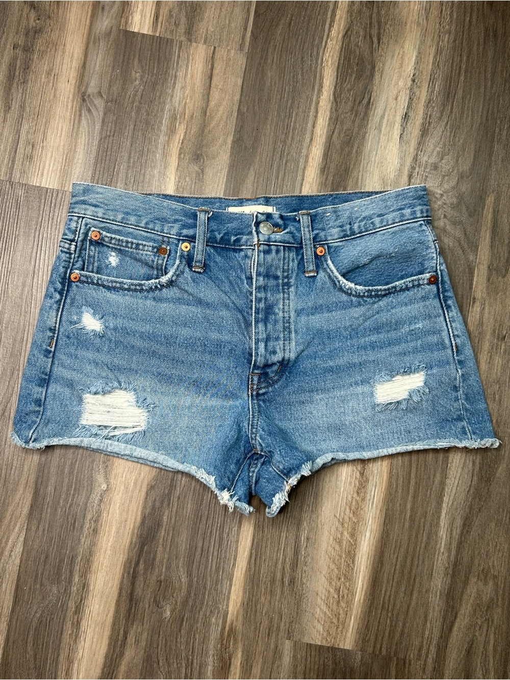 Madewell Relaxed Denim Shorts